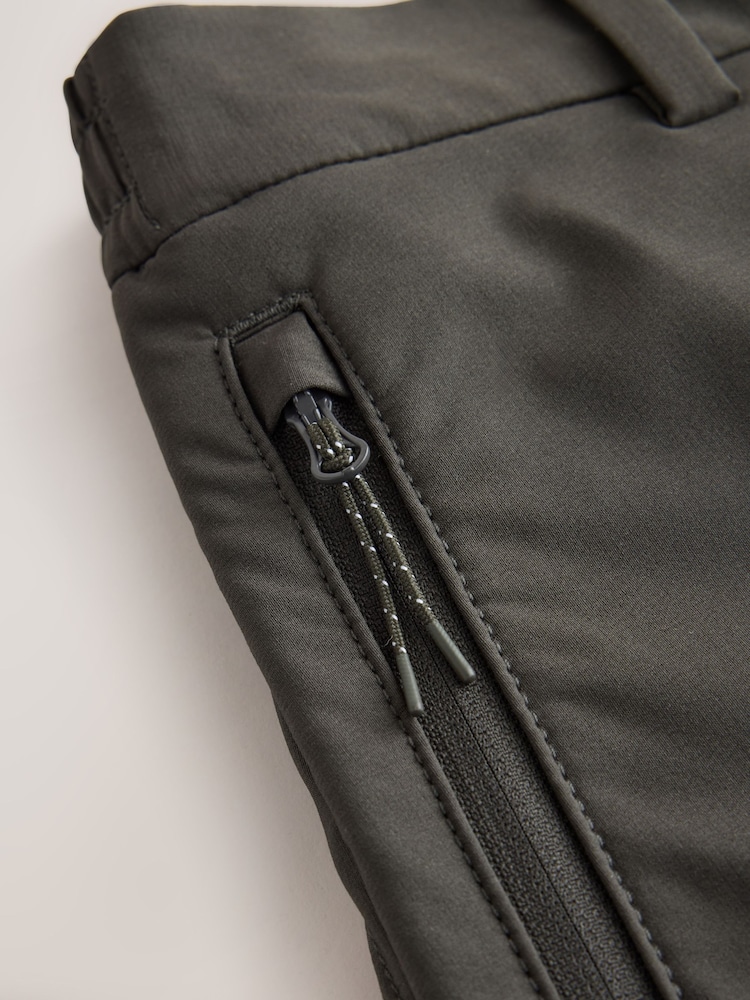 Khaki Green Slim Fit Dry Tech Chino Trousers - Image 10 of 10