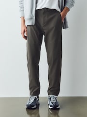 Khaki Green Slim Fit Dry Tech Chino Trousers - Image 2 of 10