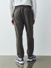 Khaki Green Slim Fit Dry Tech Chino Trousers - Image 4 of 10