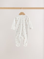Neutral Bear Sleepsuits 3 Pack (0-2yrs) - Image 4 of 9