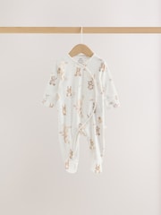 Neutral Bear Sleepsuits 3 Pack (0-2yrs) - Image 5 of 9