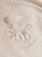 Neutral Bear Sleepsuits 3 Pack (0-2yrs) - Image 8 of 9