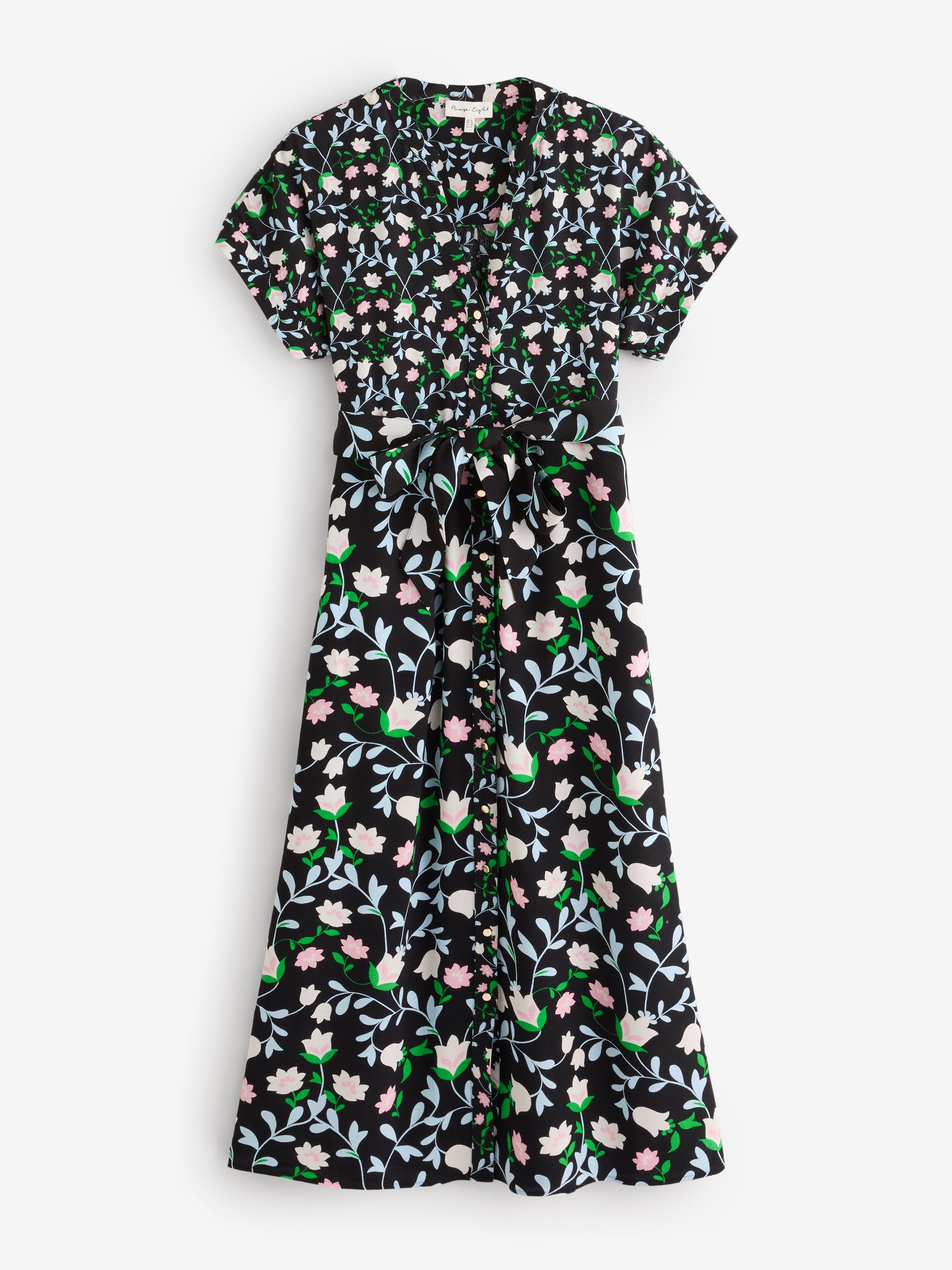 phase eight black floral dress Buy Phase Eight Black Violet Floral Print Ruffle Maxi Dress from Next USA
