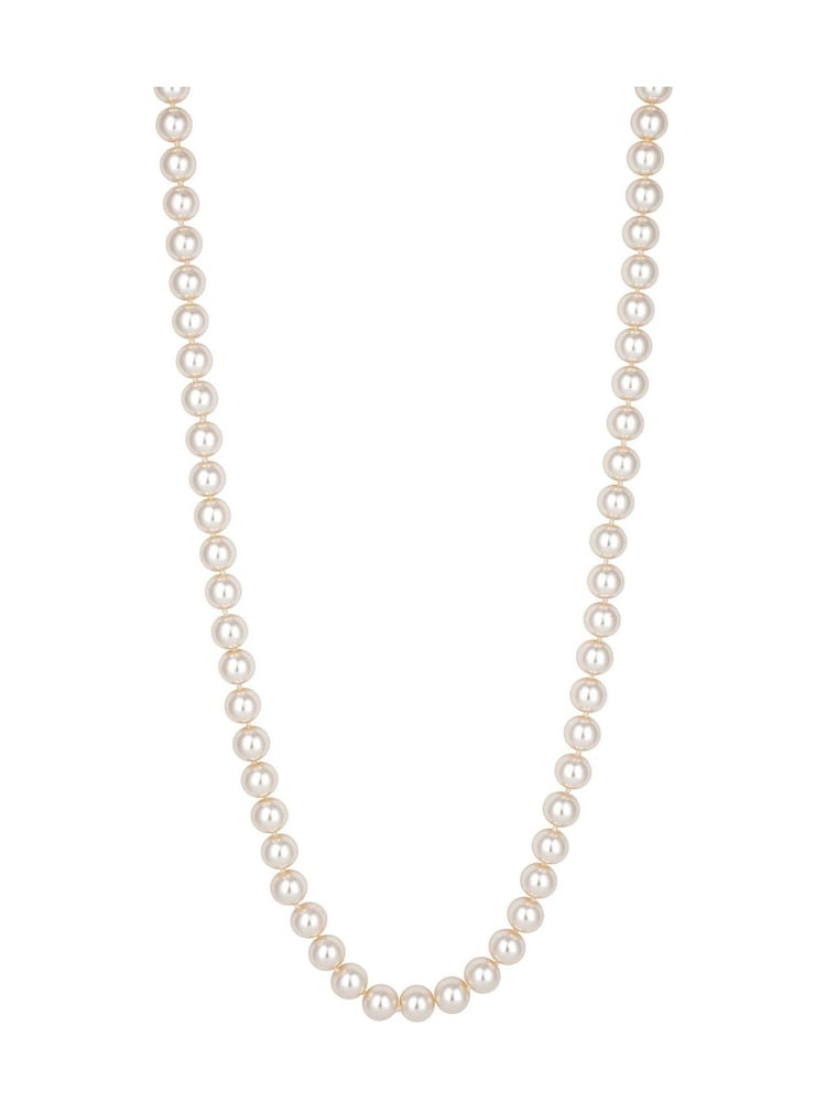 Jon Richard Cream Knotted Cream Pearl Necklace - Image 1 of 1 Jon Richard Cream Knotted Cream Pearl Necklace - Image 1 of 1