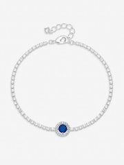 Jon Richard Silver Tone Crystal Stone Bracelet - Image 1 of 3