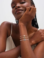 Jon Richard Silver Tone Crystal Stone Bracelet - Image 2 of 3