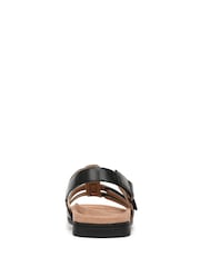 Vionic Black Eureka Regular Fit Arch Support Strappy Sandals - Image 5 of 7