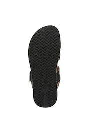 Vionic Black Eureka Regular Fit Arch Support Strappy Sandals - Image 7 of 7