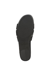 Vionic Black Glendora Regular Fit Arch Support Slides - Image 4 of 7