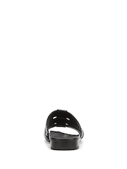 Vionic Black Glendora Regular Fit Arch Support Slides - Image 6 of 7