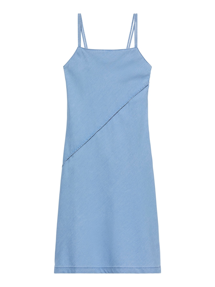 Calvin Klein Soft Denim Cami Dress - תמונה 1 מתוך 1 Calvin Klein Soft Denim Cami Dress - תמונה 1 מתוך 1