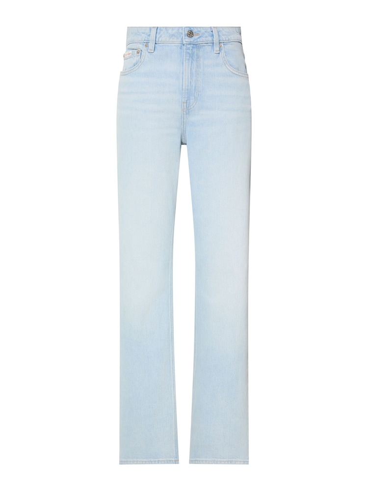Calvin Klein Jeans Alto Rise Straight Jeans - Imagen 1 de 1