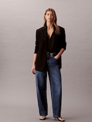 Calvin Klein Jeans Relaxed Barrel Blue Jeans - Kuva 1 / 6