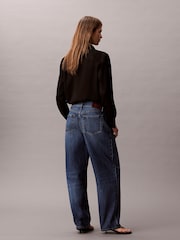 Calvin Klein Jeans Relaxed Barrel Blue Jeans - Kuva 4 / 6