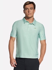 Skechers Green Go Dri All Day Printed Polo Shirt - Image 1 of 3