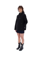 Hunter Black Original Lightweight Waterproof Jacket - Image 3 of 4