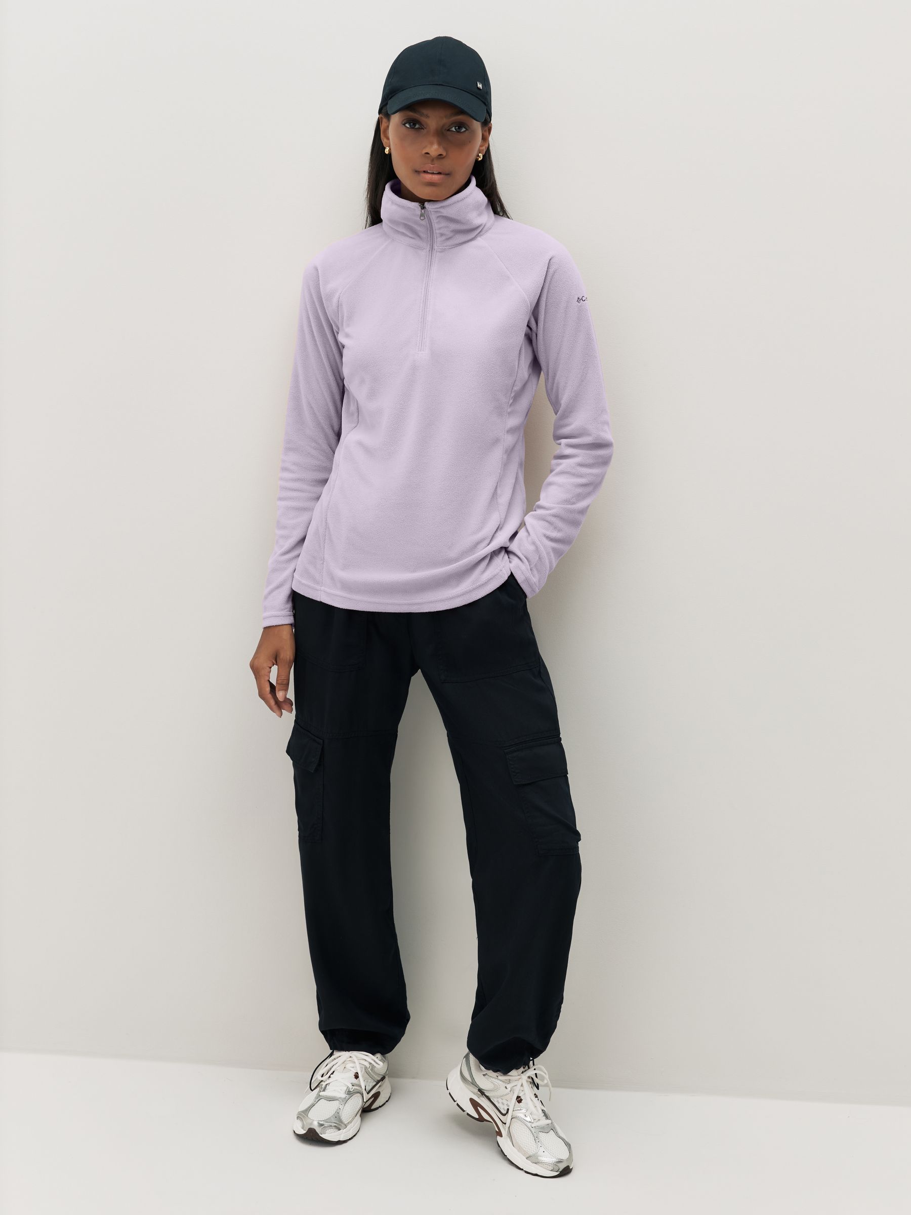 Buy Columbia Purple Glacial IV 1/2 Zip Fleece from the Next UK