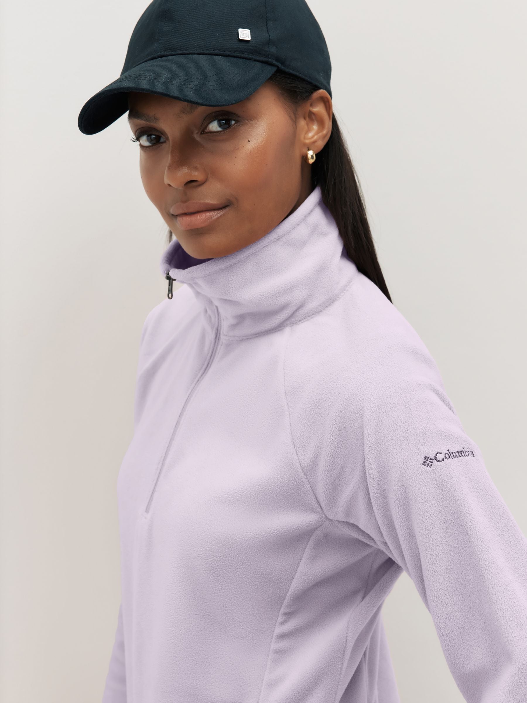 Buy Columbia Purple Glacial IV 1/2 Zip Fleece from the Next UK