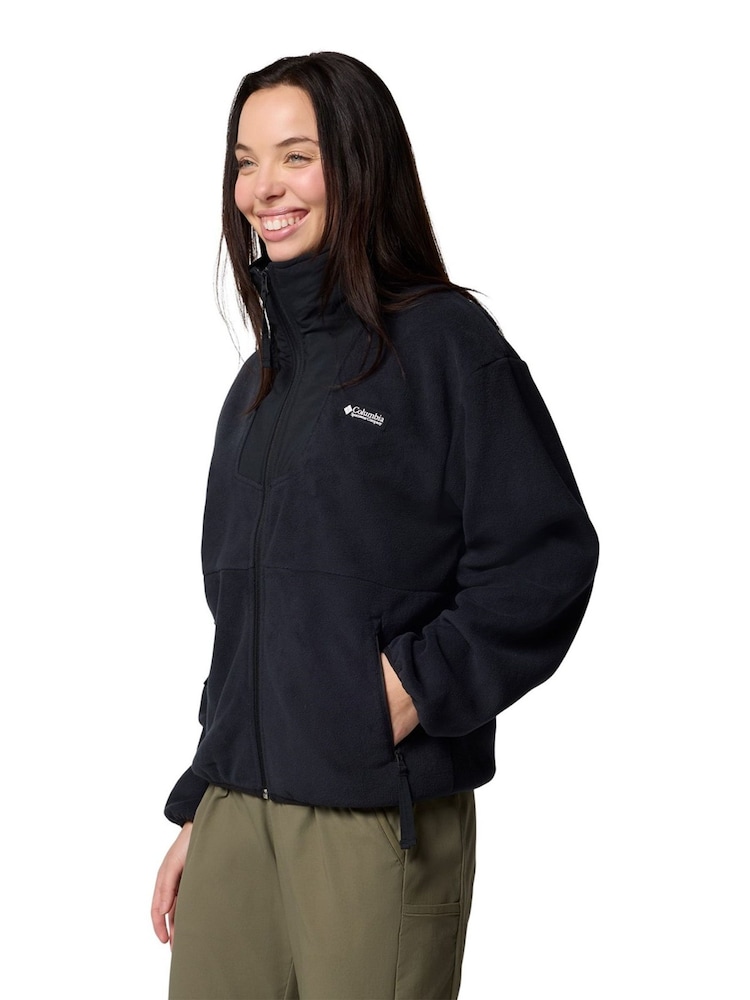 Columbia Black Sequoia Grove Full Zip Fleece - Image 1 of 1 Columbia Black Sequoia Grove Full Zip Fleece - Image 1 of 1
