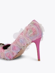 Kurt Geiger London Pink Belgravia Eagle Court Sandals - Image 3 of 4
