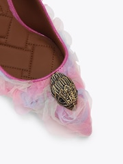 Kurt Geiger London Pink Belgravia Eagle Court Sandals - Image 4 of 4