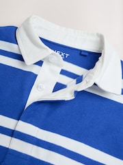 Cobalt Blue Rugby Polo Shirt (3-16yrs) - Image 5 of 6