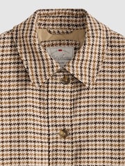 Levi's® Multi Billy Checked Faux-Fur Trimmed Coat - Image 5 of 5