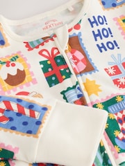 Ecru stempels - Kerstmis Tweewegrits Baby Pyjama (0mths-2yrs) - Afbeelding 7 van 7