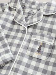 Monochrome Check Christmas Sleepsuit (0mths-3yrs) - Image 6 of 7