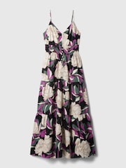 Gap Multi Floral Tiered Midi Dress - Image 5 of 5