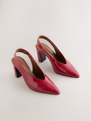 Pula - Forever Comfort® Wide Slingback Block Heels - Larawan 1 ng 8