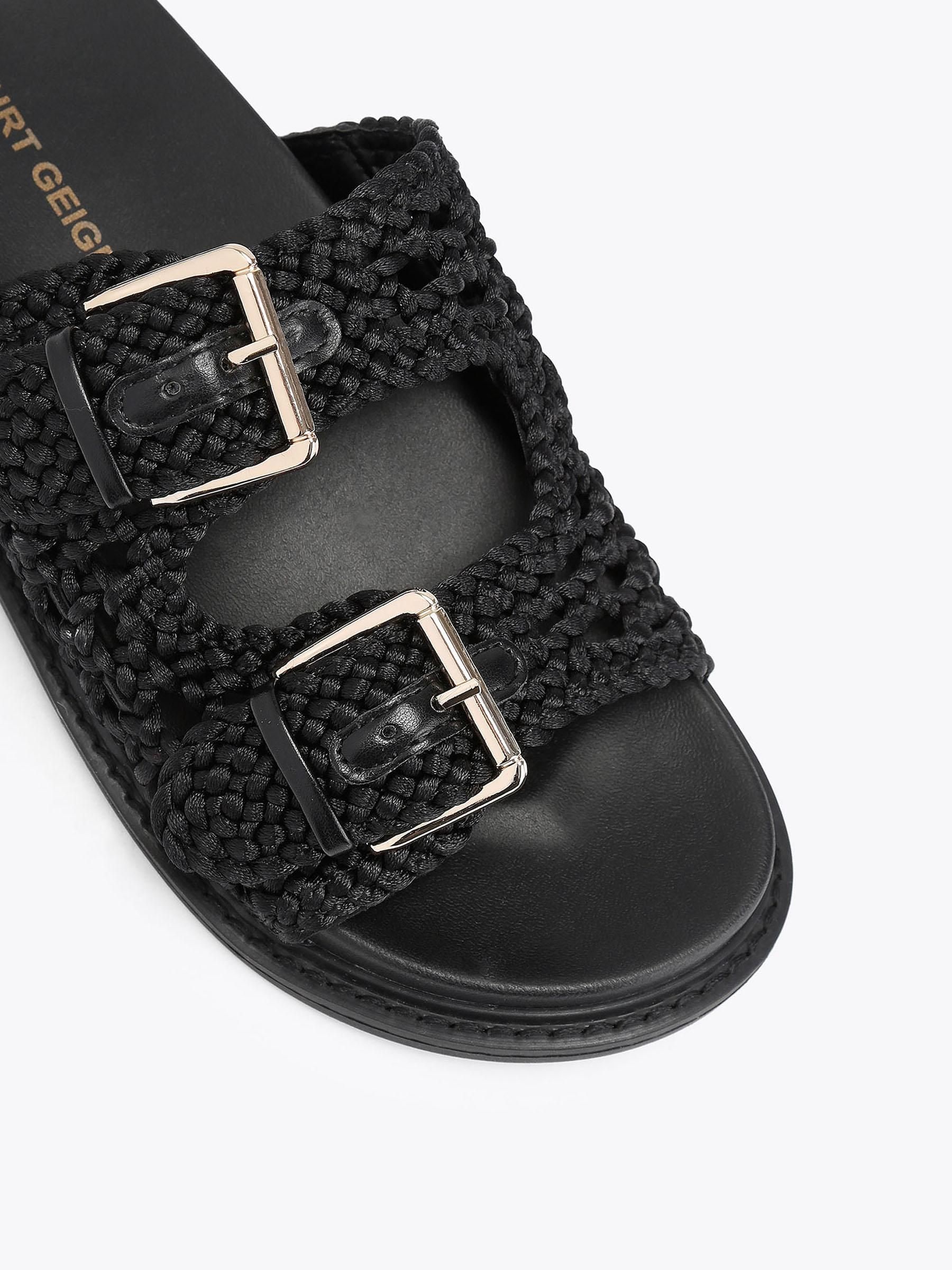 Buy KG Kurt Geiger Black Rhoda Sandals from Next Romania