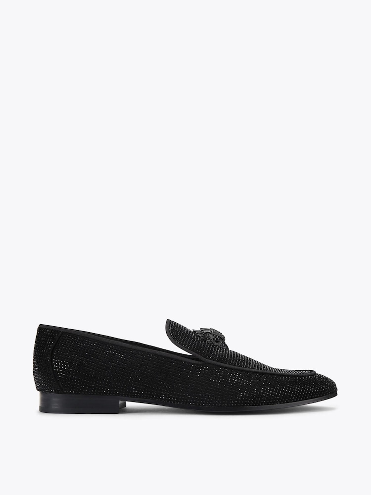Kurt Geiger London Black Hugh 2 Loafer Shoes - Image 1 of 4 Kurt Geiger London Black Hugh 2 Loafer Shoes - Image 1 of 4