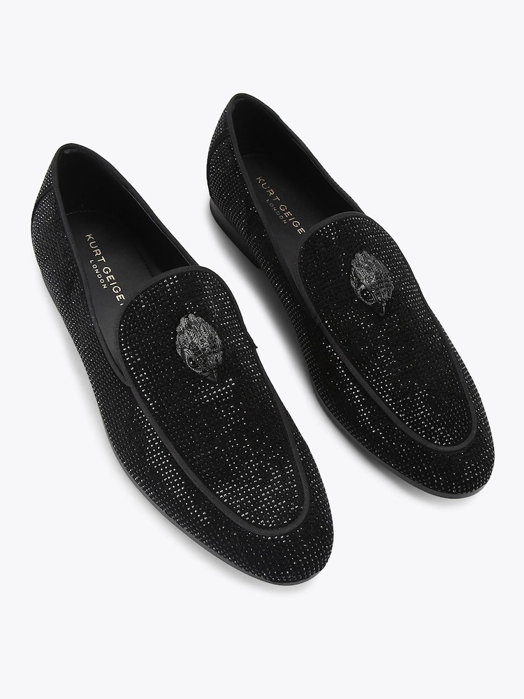Kurt Geiger London Black Hugh 2 Loafer Shoes - Image 2 of 4 Kurt Geiger London Black Hugh 2 Loafer Shoes - Image 2 of 4
