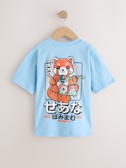 Blue Sushi Relaxed Fit Short Sleeve Graphic T-Shirt (3-16yrs) - Image 2 of 4