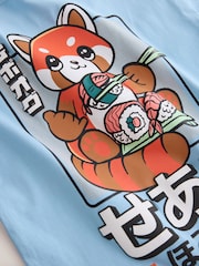 Blue Sushi Relaxed Fit Short Sleeve Graphic T-Shirt (3-16yrs) - Image 3 of 4