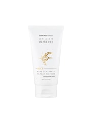 THANK YOU FARMER Rice Pure Clay Mask to Foam Cleanser 150ml - Image 1 of 6