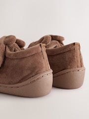 Brown Bear Touch Fastening Cupsole Slippers - Image 4 of 5