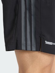 adidas Black Tech Essentials Workout 3-Stripes Shorts - Image 4 of 5