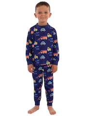 Harry Bear Black Transport Pyjamas 2 Pack - Image 9 of 12