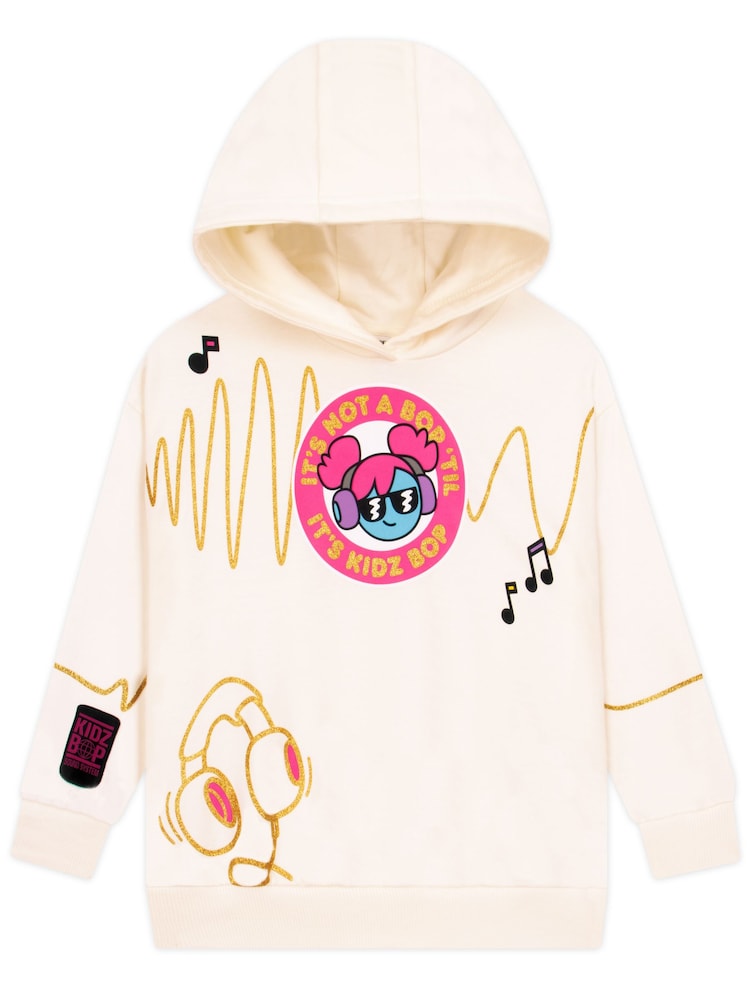 Character Cream Kidz Bop Hooded Jumper - Image 1 of 6