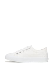Blowfish Malibu White Very Sadie Regular Fit Lace-Up Trainers - Image 2 of 7