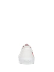 Blowfish Malibu White Very Sadie Regular Fit Lace-Up Trainers - Image 5 of 7