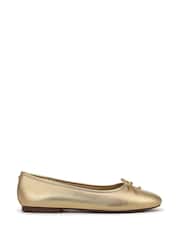 Sam Edelman Gold Alie Regular Fit Ballet Shoes - Image 1 of 7