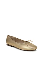 Sam Edelman Gold Alie Regular Fit Ballet Shoes - Image 3 of 7