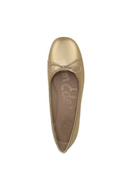 Sam Edelman Gold Alie Regular Fit Ballet Shoes - Image 6 of 7