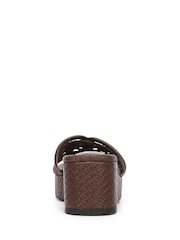 ブラウン - Sam Edelman Pauleena Regular Fit Slider Sandals - 画像 5 / 7