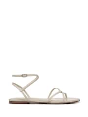 Sam Edelman Cream Regular Fit Ellina Strappy Sandals - Image 1 of 7