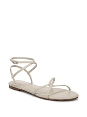 Sam Edelman Cream Regular Fit Ellina Strappy Sandals - Image 3 of 7