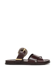 Sam Edelman Maronne Brown Lucy Regular Fit Slides - Image 1 of 7
